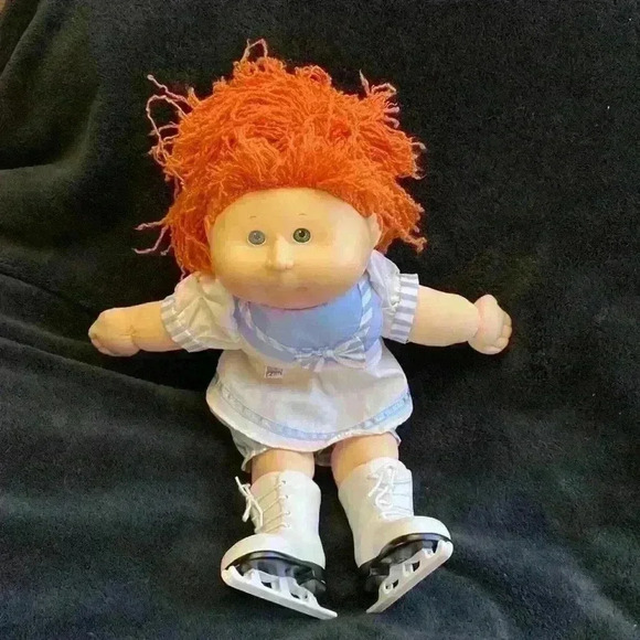 Vintage Red Haired Cabbage Patch Doll 1990 - Hasbro First Edition - Picture 2 of 11